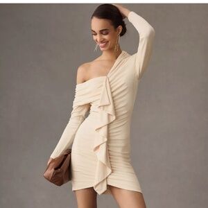 SAINT ruched mini dress by Misha